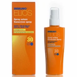 Morgan Immuno Elios - Spray solare SPF 30 protettivo e lenitivo per viso e corpo, 200 ml
