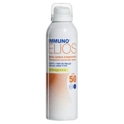 Morgan Immuno Elios - Spray solare trasparente SPF 50 per la pelle sensibile, 150 ml