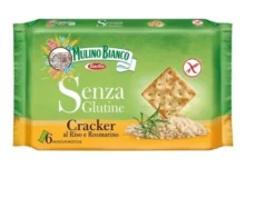 Mulino Bianco Cracker Al Riso E Rosmarino Senza Glutine 200 g