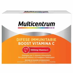 Multicentrum Difese Immunitarie Integratore Vitamina C Sali Minerali, 28 Bustine