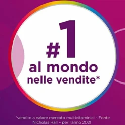 Multicentrum Donna - Integratore multivitaminico per il benessere della donna, 30 compresse
