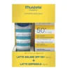 Mustela Solare e doposole - Set di creme ad azione fotoprotettiva e lenitiva, 2 tubi da 100 ml