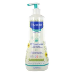 Mustela Stelatopia - Gel Detergente Pelle Atopica Bambini, 500ml