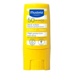Mustela Stick solare SPF 50+ - Protezione solare per viso e labbra di neonati e bambini, 10 ml