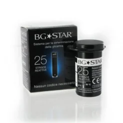 MyStar BG Star Strisce Reattive Misurazione Glicemia 25 Pezzi