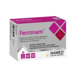 Named Ferronam Integratore Alimentare Stanchezza e Affaticamento, 30 compresse