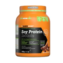 Named Sport Soy Protein Isolate Proteine Soia Delicious Chocolate Polvere, 500g