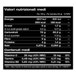 Named Sport Total Energy Fruit Bar Barretta Energetica Cranberry And Nuts 35 g