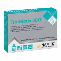 Named TrioBiotix 360 - Integratore probiotico per l'equilibrio della flora intestinale, 10 bustine