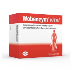 Named Wobenzym Vital Integratore Alimentare Antiossidante 120 Compresse