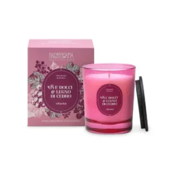 Nasoterapia Uve Dolci e Legno di Cedro - Candela Profumata, 180g