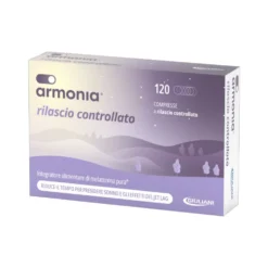 Nathura Armonia - Rilascio Controllato Integratore Melatonina 1mg, 120 Compresse