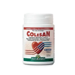 Naturando Colesan Integratore Alimentare, 60 Capsule