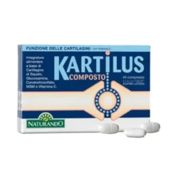 Naturando Kartilus Composto - Integratore per la funzionalità articolare, 40 compresse