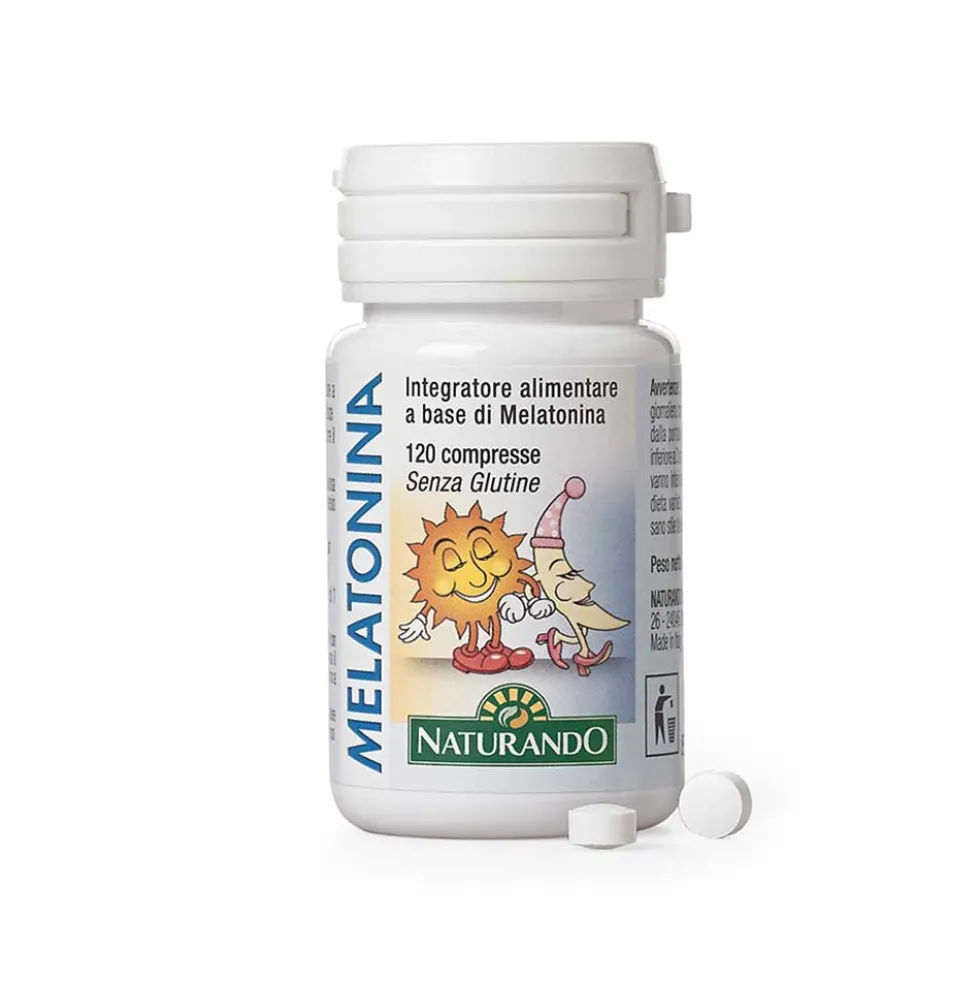 Naturando Melatonina Integratore Alimentare, 120 Compresse