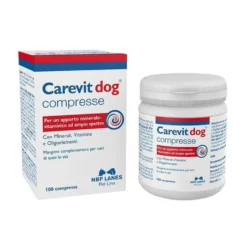 NBF Lanes Carevit Dog Mangime Complementare per Cane, 100 Compresse
