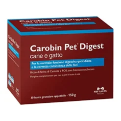 NBF Lanes Carobin Pet Digest Cane e Gatto Granulato, 30 bustine