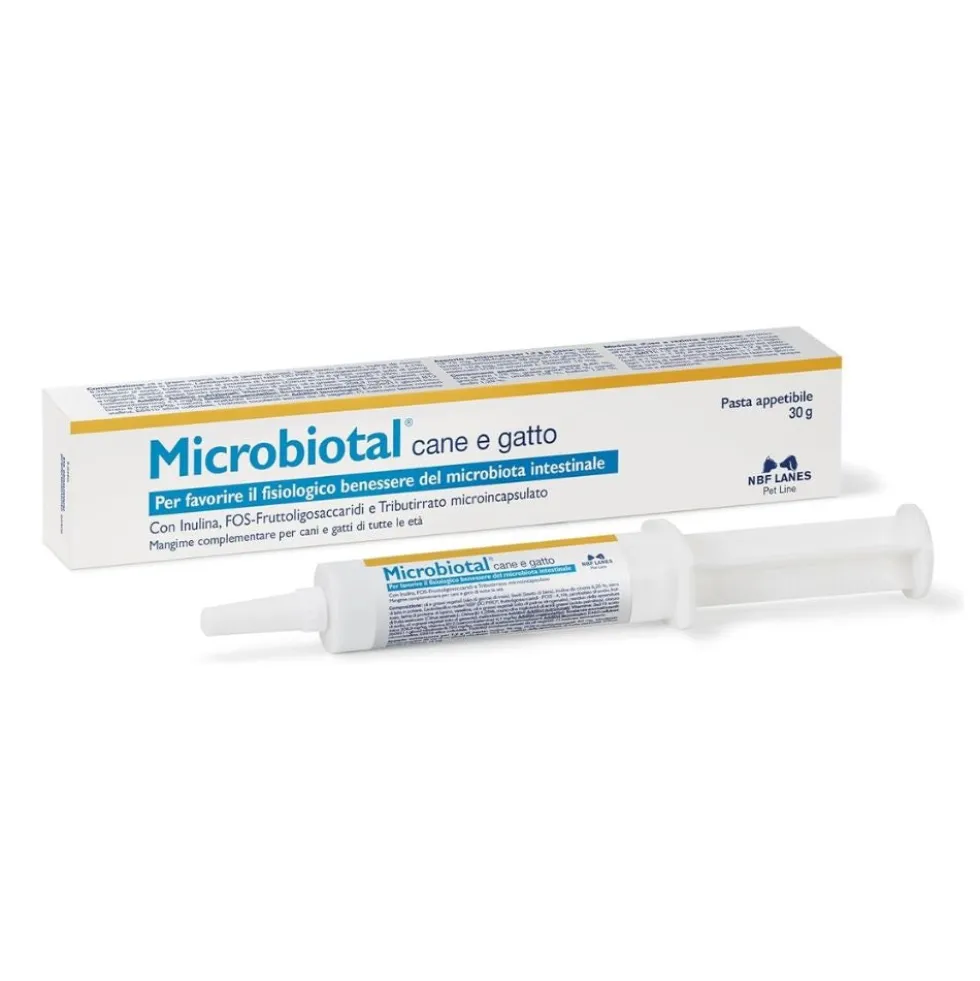 NBF Lanes Microbiotal Pasta Appetibile per Cane e Gatto, 30g