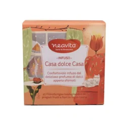 Neavita Casa Dolce Casa - Infuso alla vaniglia e cannella per il rilassamento, 15 filtri piramidali
