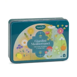 Neavita Giardini Mediterranei - Cofanetto di infusi bio assortiti per il relax, 8 bustine