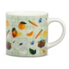 Neavita Happy Fruits - Tazza in ceramica verde per le tisane e gli infusi caldi, 1 tazza da 400 ml