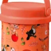 Neavita Kids Porta merenda arancione - Contenitore termico in acciaio per gli spuntini, 300 ml