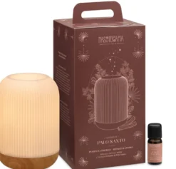 Neavita Kit Essenza di Palo Santo e Diffusore Holy - Set per aromaterapia rilassante, 1 kit