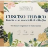 Neavita Nasoterapia cuscino termico - Fascia con noccioli di ciliegia per rilassare, 55x13 cm