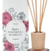 Neavita Rosa Damascena e Limetta - Diffusore d'essenza con bastoncini per ambienti, 100 ml