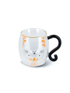 Neavita Tea and Friends - Herbal Mug Kitty Tazza in Vetro, 250ml