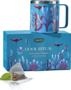 Neavita Twice Cool Ritual - Cofanetto con tazza termica per tisane a freddo, 1 mug e 3 filtri