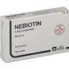 Nebiotin 5 mg - Compresse per il trattamento della carenza di biotina, 30 compresse