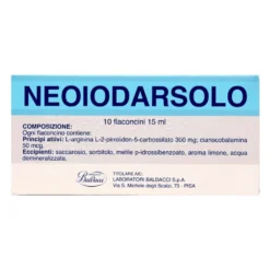 Neoiodarsolo Medicinale di Automedicazione Defedamento e Convalescenza, 10 Flaconcini Orali da 15ml