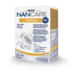 Nestlé NanCare - Vitamina D Gocce Integratore per Lattanti e Bambini, 10ml