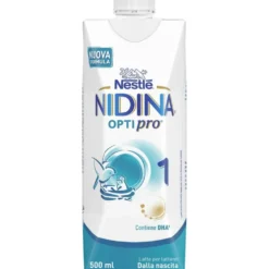 Nestlé Nidina Optipro - Latte Liquido 1 Latte per lattanti dalla Nascita, 500ml