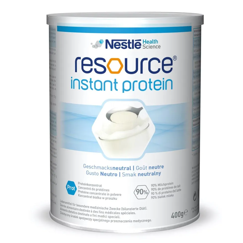 Nestlè Resource - Instant Protein Alimento a fini medici Speciali, 400g