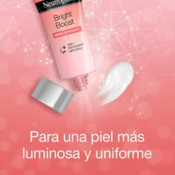 Neutrogena Bright Boost crema esfoliante - Crema viso per una pelle liscia e luminosa, 75 ml