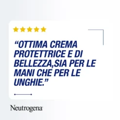 Neutrogena Formula Norvegese - Crema mani e unghie idratante per la pelle screpolata, tubo da 75 ml