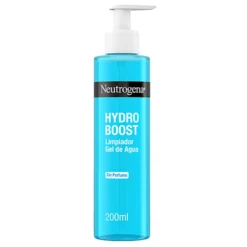 Neutrogena Hydro Boost Acqua Gel Detergente Senza Profumo Detergente Schiumogeno Struccante, 200ml