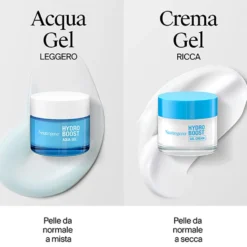 Neutrogena Hydro Boost Crema Gel - Crema idratante per il viso con acido ialuronico, 50 ml