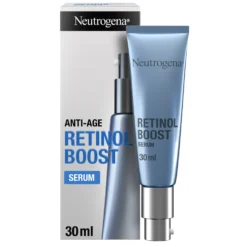 Neutrogena Retinol Boost - Siero viso anti-età al retinolo per i segni dell'invecchiamento, 30 ml