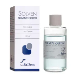 New Fa.dem. Solven Solvente Oleoso per Unghie Acetone con Astuccio, 50ml
