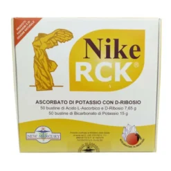 New Mercury Nike Rck Ascorbato Potassio Integratore, 50+50 Bustine