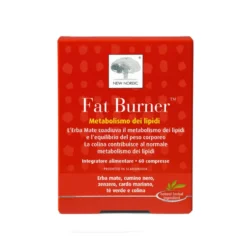 New Nordic Fat Burner Integratore Metabolismo dei Lipidi, 60 Compresse