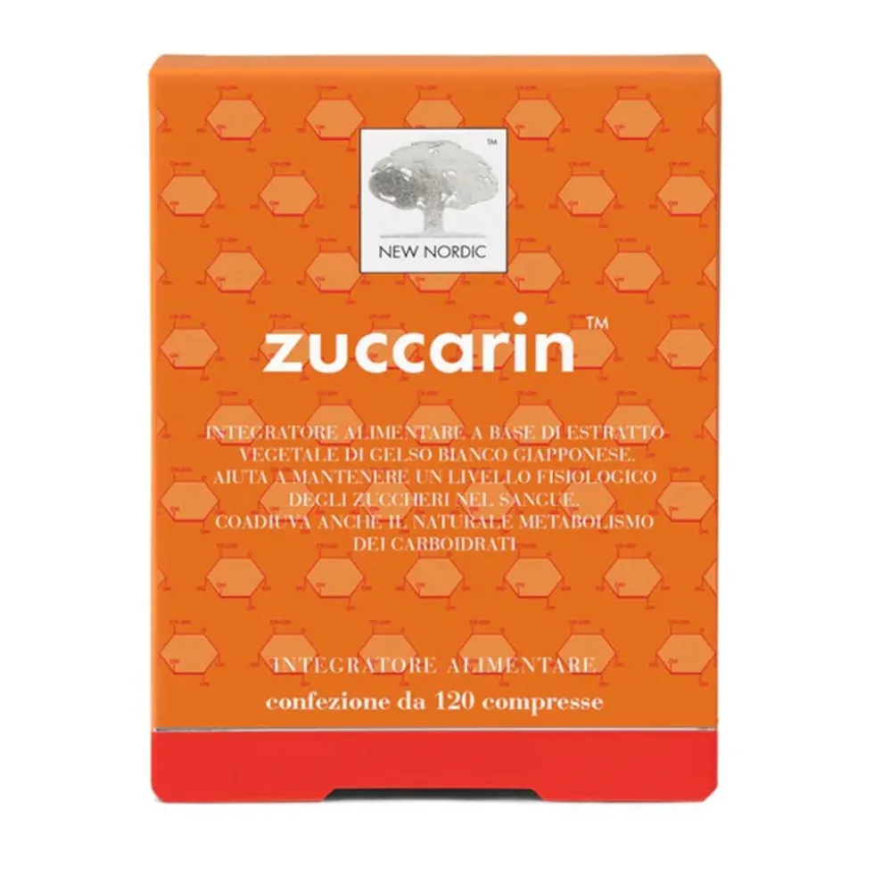 New Nordic Zuccarin 120 Compresse