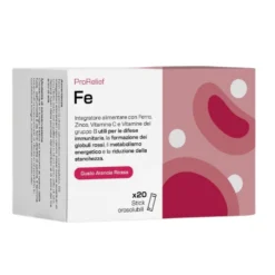 New Syform Prorelief Fe - Integratore alimentare in polvere, 20 stickpack da 1,5 g