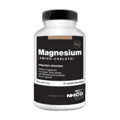 NHCO Nutrition Magnesium - Integratore di magnesio per ridurre la stanchezza, 42 capsule
