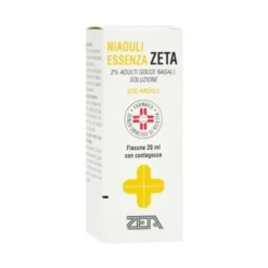 Niaouli Essenza Ze 2% Adulti Gocce Nasali Decongestionanti, 20ml