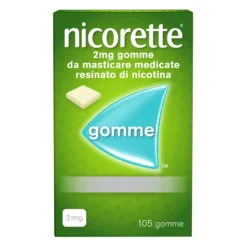 Nicorette Gomme Masticabili Smettere di Fumare, 105 Gomme