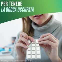 Nicorette Gomme Masticabili Smettere di Fumare, 105 Gomme